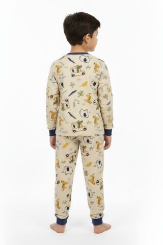 Erkek Çocuk Baskılı Pijama Takım BGL-ST05258