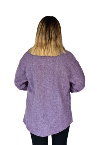 Kadın Çift Cepli Oduncu Gömlek 2273 BGL-ST03279