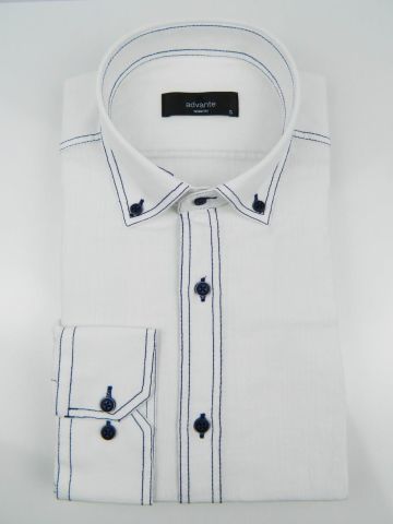 Erkek Slim Fitt Keten Gömlek Bgl-st00143