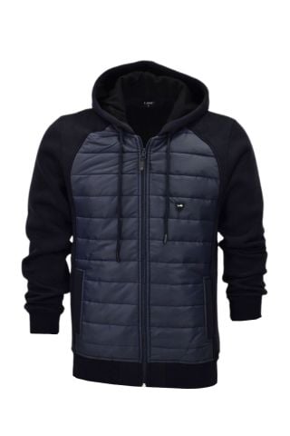 Erkek Kapitone Modelli Kapüşonlu Mont BGL-ST04149