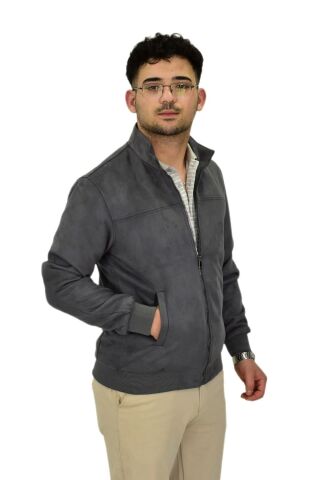 Erkek Mevsimlik Süet Spor Mont 8051 BGL-ST04373