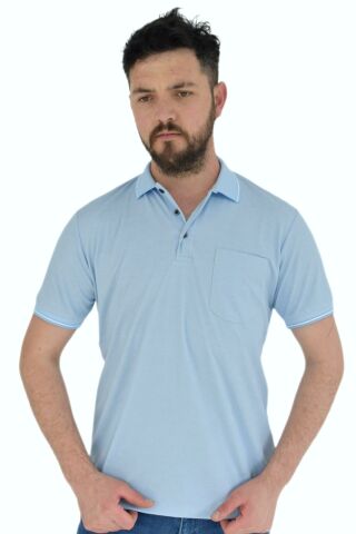 Erkek Polo Yaka Cepli Tişört Kagi 2356 BGL-ST02880