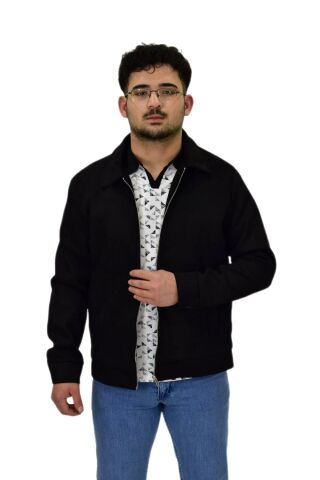 Erkek Mevsimlik Süet Spor Mont 8073 BGL-ST04510