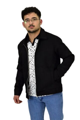 Erkek Mevsimlik Süet Spor Mont 8073 BGL-ST04510