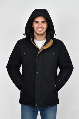 Erkek Kapüşonlu Spor Mont Regular Fit 3338 BGL-ST04903