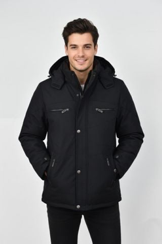 Erkek Kapüşonlu Spor Mont Regular Fit 3335 BGL-ST04902