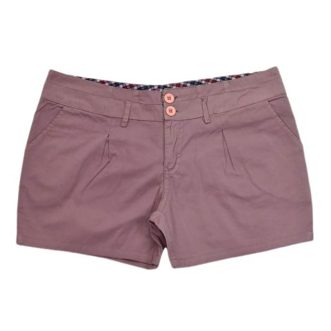 Kadın Kanvas Şort  BRG-111249