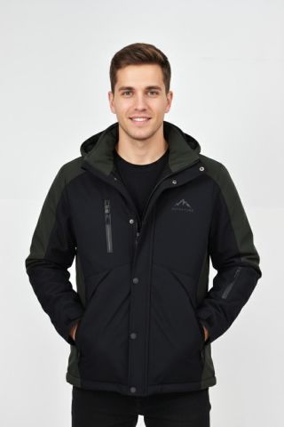 Erkek Kapüşonlu Spor Mont Regular Fit 3016 BGL-ST04904