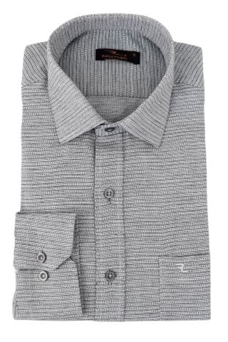 Erkek Klasik Uzun Kol Petek Dokulu Gömlek BGL-ST02762