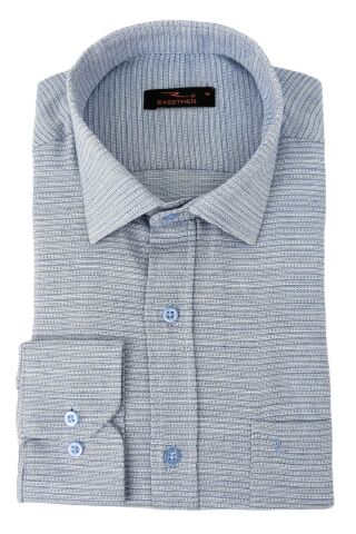 Erkek Klasik Uzun Kol Petek Dokulu Gömlek BGL-ST02762