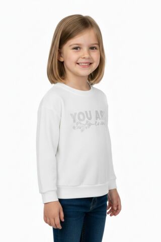 Kız Çocuk Baskılı Sweatshirt BGL-ST05266