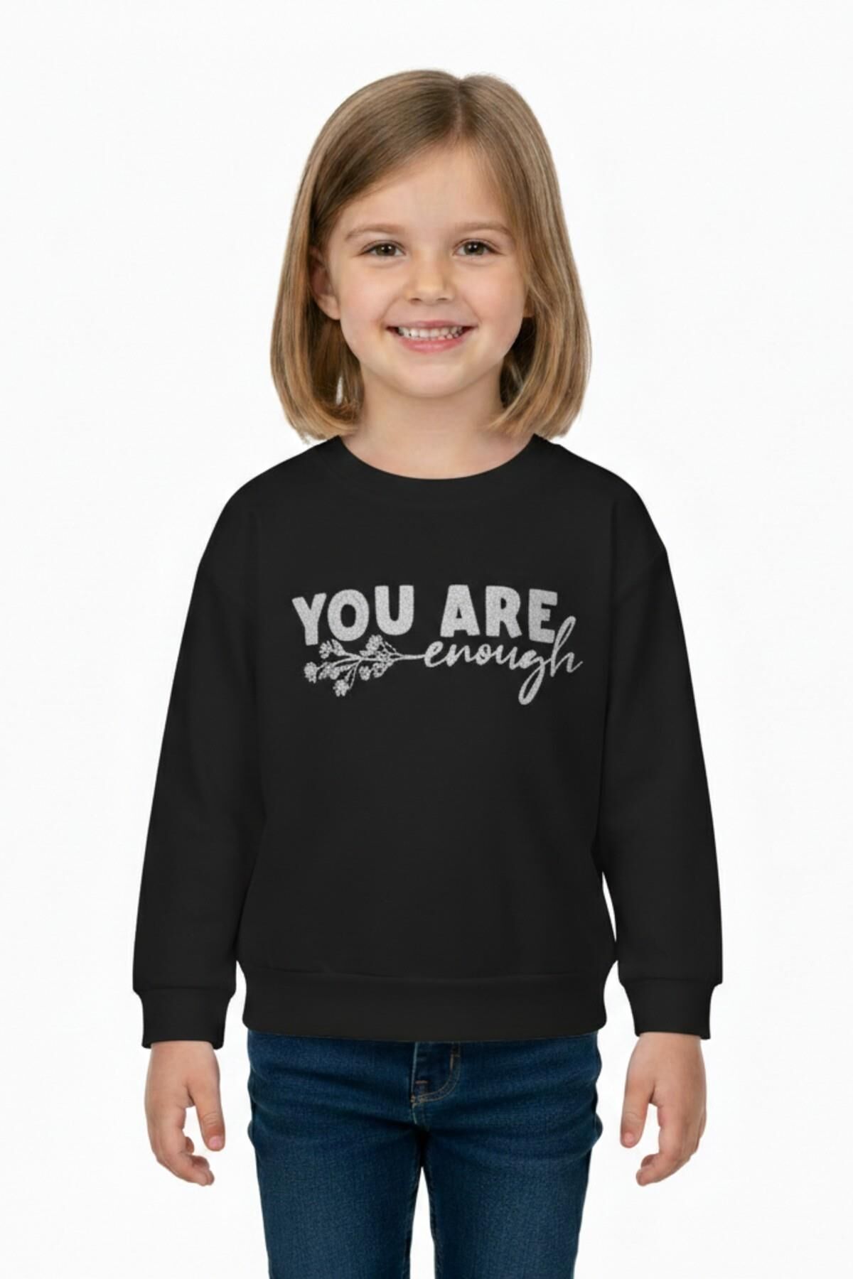 Kız Çocuk Baskılı Sweatshirt BGL-ST05266