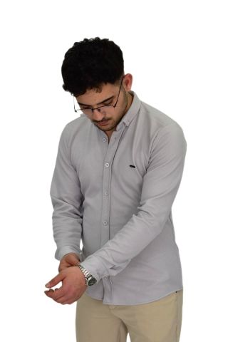 Erkek Likralı Spor Silim Fit Gömlek BGL-ST04331