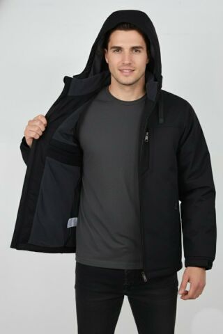 Erkek Kapüşonlu Mevsimlik Spor Mont 99537 BBGL-ST04876