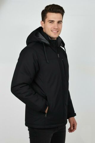 Erkek Kapüşonlu Mevsimlik Spor Mont 99537 BBGL-ST04876