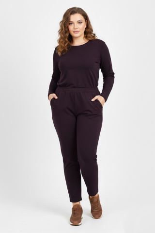 Kadın Lastikli Cepli Pantolon BGL-ST03338