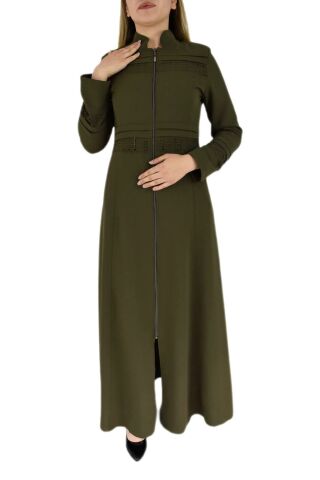 Kadın Fermuarlı Ferace BGL-P3046