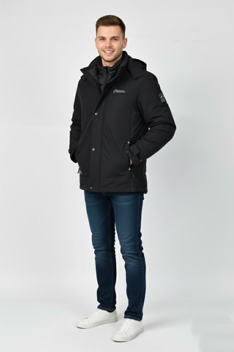 Erkek Kapüşonlu Spor Mont 2 Parça Regular Fit 3362 BGL-ST04898