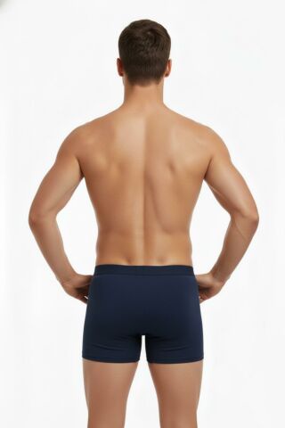 Erkek Likralı Boxer Düz Renk BGL-ST05007