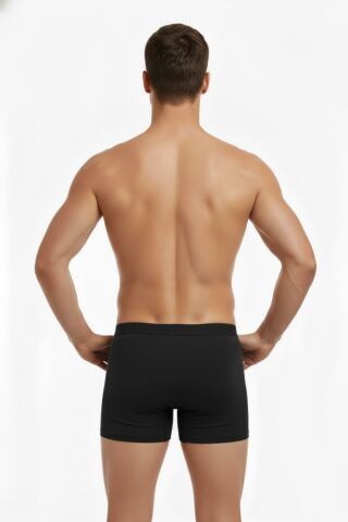 Erkek Likralı Boxer Düz Renk BGL-ST05007