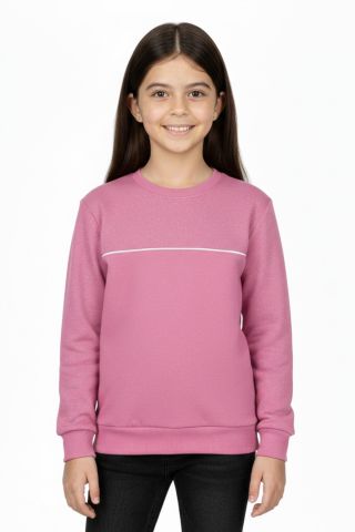 Kız Çocuk Taşlı Sweatshirt BGL-ST05268