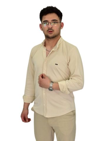 Erkek Likralı Spor Silim Fit Gömlek BGL-ST04332