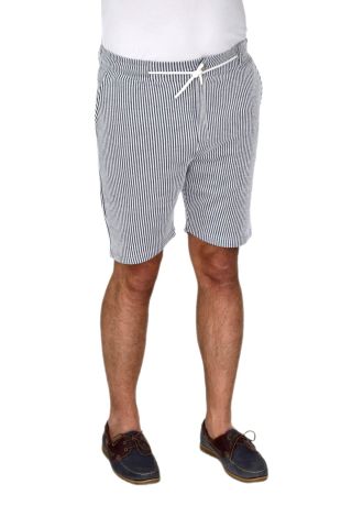 Erkek Çizgili Cepli Likralı Şort BGL-ST04624