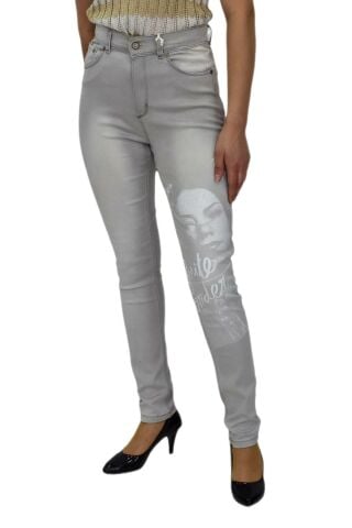 Kadın Zifth Skinny Jean Pantolon Yüksek Bel 239-004621-720