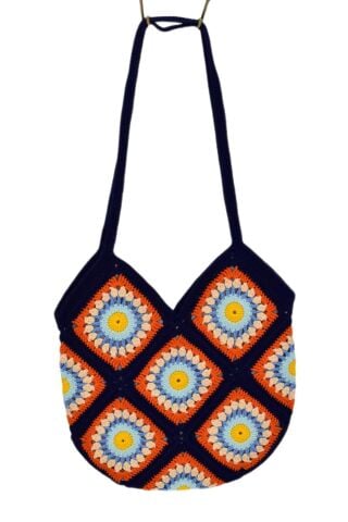 El Örgüsü Motif Desenli İçi Astarlı Omuz Çanta BGL-ST04724