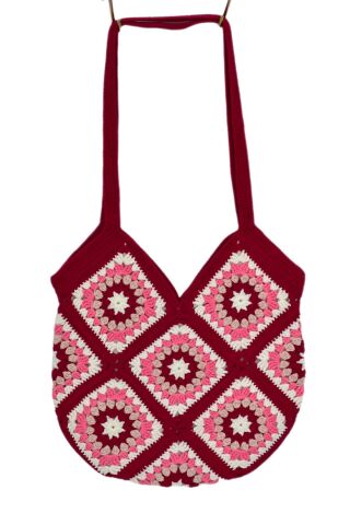 El Örgüsü Motif Desenli İçi Astarlı Omuz Çanta BGL-ST04724