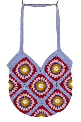 El Örgüsü Motif Desenli İçi Astarlı Omuz Çanta BGL-ST04724