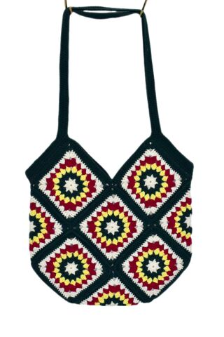 El Örgüsü Motif Desenli İçi Astarlı Omuz Çanta BGL-ST04724