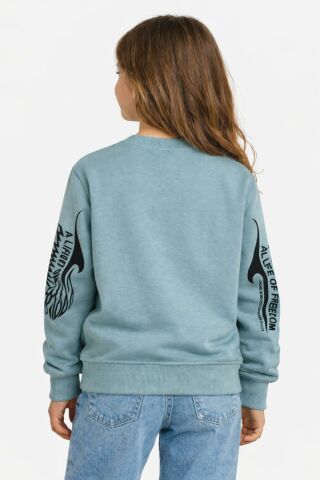 Kız Çocuk Kol Baskılı Sweatshirt BGL-ST05272