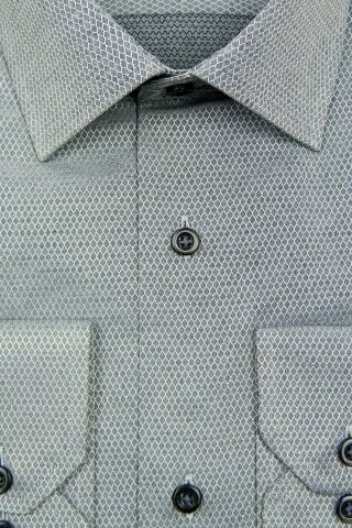 Erkek Slim Fit Jakarlı Gömlek Bgl-st00166