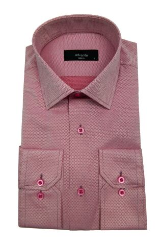 Erkek Slim Fit Jakarlı Gömlek Bgl-st00166