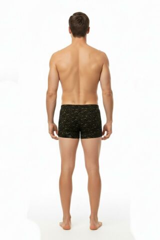 Erkek Likralı Baskı Desenli Boxer  BGL-ST05008