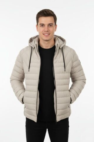 Erkek Kapüşonlu Spor Mont Regular Fit 3019 BGL-ST04897