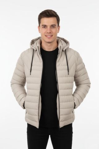 Erkek Kapüşonlu Spor Mont Regular Fit 3019 BGL-ST04897