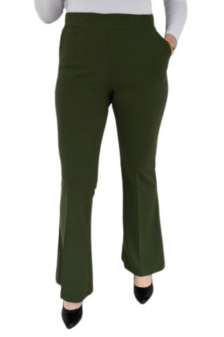 Kadın İspanyol Paça Kumaş Pantolon BGL-ST02696