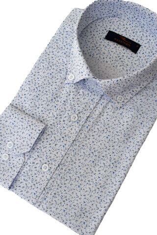 Erkek Silim Fit Uzun Kol Gömlek BGL-ST01967