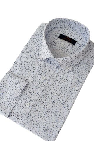 Erkek Silim Fit Uzun Kol Gömlek BGL-ST01967