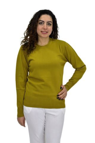 Kadın Sıfır Yaka Spor Kazak BGL-ST04085