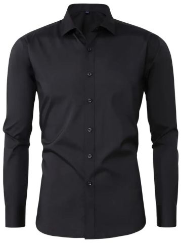 Erkek Slim Fitt Uzun Kol Likralı Gömlek 2390 BGL-ST04744