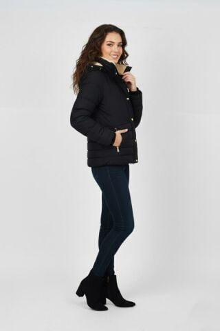 Kadın Spor İçi Peluş Mont M5309 BGL-ST04914