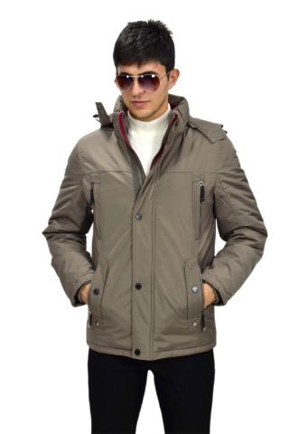 Erkek Spor Kapüşonlu Mont  M3306 BGL-ST03230