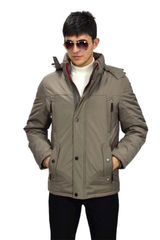 Erkek Spor Kapüşonlu Mont  M3306 BGL-ST03230