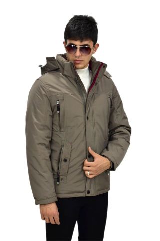 Erkek Spor Kapüşonlu Mont  M3306 BGL-ST03230