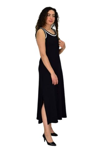 Kadın Askılı Biyeli Likralı Elbise BGL-ST04649