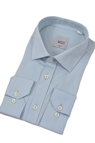 Erkek Slim Fitt Likralı Uzun Kol Kulplu Gömlek 2358 BGL-ST04384