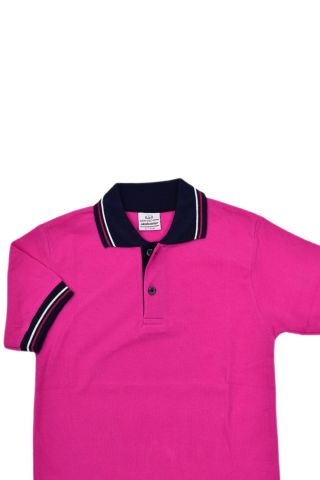 Kolej Polo Yaka Fuşya BGL-F02